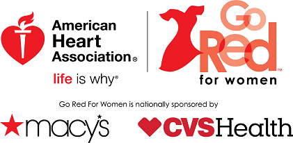 Go Red for Women is nationally sponsored by Macy's and CVS Health